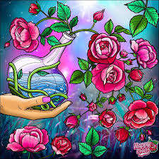 Happycolor Colorful Art Glass Painting Colouring Pics