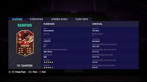 Join the discussion or compare with others! Marcus Rashford Fifa 21 86 Inform Rating And Price Futbin