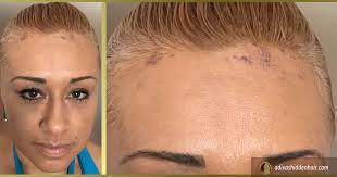 I want them to dye my hair red at he hairdresser's. Frontal Fibrosing Alopecia How Women Are Conquering Their Hairline Blues A Diva S Hidden Hair Manufacturer