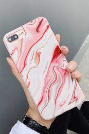 Pink Blue Marble Iphone 8 Plus Case Iphone 8 Plus Apple Phone Case Iphone Cases