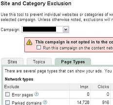 Google Adwords Feature Adsense For Domains Opt Out