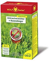 Bekämpft wirksam alle typischen rasenunkräuter über blatt und wurzel innerhalb von. Wolf Garten 2 In 1 Unkrautvernichter Plus Rasendunger Sq 120 3840720 Amazon De Garten