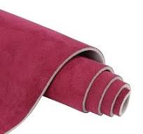 Auto Suede Headliner Fabric With Foam Backing - Wine Red 60x60 Inch Car  Upholstery