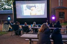 Movie on the Barn