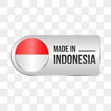 Silver Modern Made In Indonesia Product Logo With Flag Ornament Color Indonesia Made In Product Png And Vector With Transparent Background For Free Download Indonesia How To Make Geometric Background