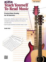 What are the basic music notes? Alfred S Teach Yourself To Read Music For Guitar Practical Music Reading For All Guitarists Teach Yourself Series Fox Dan 0038081263342 Amazon Com Books