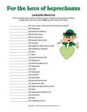 What you thought you knew about st. St Patrick S Day Party Games Printable Trivia More