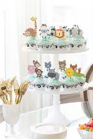 Baby Shower Ideas For Twins Ways To Incorporate A Noah S Ark Theme Noahs Ark Baby Shower Baby Shower Cupcakes Twins Baby Shower