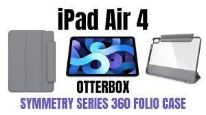 Unboxing And Review Ipad Air 4th Generation Otterbox Symmetry Series 360 Folio Case Youtube