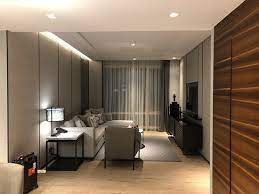 Separate living room and dining area with dining table. 2 Bedroom Suite Living Area Picture Of Bangkok Marriott Hotel The Surawongse Tripadvisor