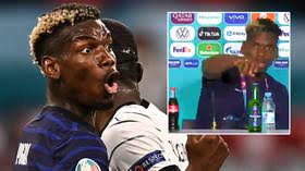 The official paul labile pogba twitter account. Sponsor Wars Devout Muslim Pogba Mimics Ronaldo Coca Cola Dig By Moving Bottle Of Heineken Beer Even Though It S Non Alcoholic Rt Sport News