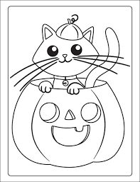 Each printable highlights a word that starts. Halloween Coloring Pages For Kids Printable Set 10 Pages