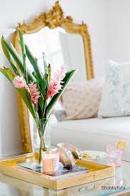 Since eyes will be on it, keep it looking neat. How To Style Decorate A Coffee Table With A Tray Shabbyfufu Com