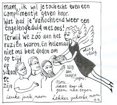 Tijd dus om iedereen te overladen met complimentjes. 1 Maart Nationale Complimentendag T H Te R