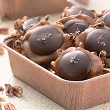 Pecan Salted Caramel Candies Recipe Candy Recipes Salted Caramel Candy Recipe Caramel Candies Recipe
