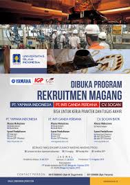 Pt inti ganda perdana adalah bagian dari igp group yang merupakan kelompok perusahaan yang bergerak dalam bidang komponen otomotif, dimana igp group memiliki predikat world class player dengan sertifikat iso 14001, iso ts 16949 perusahaan ini berada dalam naungan astra otoparts. Peluang Magang Di Perusahaan Jurusan Teknik Industri