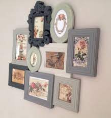 Shabby Chic Vintage Photo Picture Frames Multi Frame Period Grey Green Cream Shabby Chic Decor Shabby Chic Girls Bedroom Shabby Chic Diy