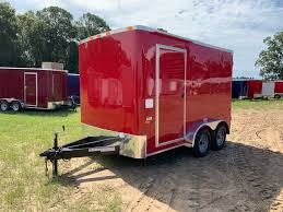 712 tandem axle concession trailer