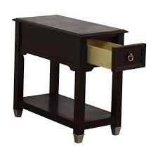 Favorite this post jun 17 raymour and flanigan 5piece dining set. 90 Off Raymour Flanigan Raymour Flanigan Single Drawer Side Table Tables