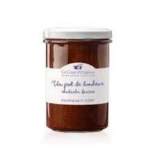 Confiture De Rhubarbe Et Fraises Fruits Rouges Et Noirs Confitures La Cour D Orgeres Confiture De Rhubarbe Et Fraise Rhubarbe Confiture