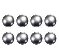 Uxcell Precision Balls 18mm Diameter G10 Chrome Steel Ball for Bearings,  Silver 8 Pack