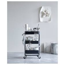 Raskog Utility Cart Black Ikea Art Studio At Home Ikea Raskog Ikea Raskog Cart