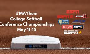 On thursday, alabama plays texas and defending national champion florida state plays oklahoma. Mayhem Has Arrived Espn Networks Present More Than 130 College Softball Conference Tournament Games And 16 Conference Championships Espn Press Room U S