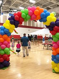 Blow up balloons using an air compressor, helium or lung power, making every balloon the same size. How To Make A Balloon Arch Pto Today