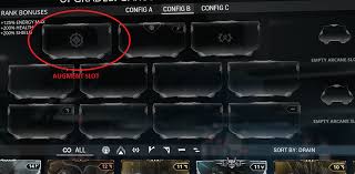 Each warframe can only have a single active exilus slot, . Warframe Augment Mod Slot Warframe
