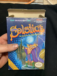 Add this game to your web page. Solstice The Quest For The Staff Of Demnos Nintendo Entertainment System 1990 For Sale Online Ebay