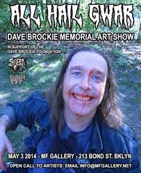 GWAR: Dave Brockie Memorial Art Show To Be Held In May