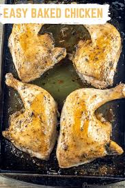 Baked Chicken Leg Quarters Recipe In 2020 Baked Chicken Legs Baked Chicken Chicken Leg Quarters