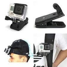 6 99 Clip Mount Holder 360 Rotation For Action Camera Gopro 6 All Gopro Gopro 5 Gopro 4 Gopro 3 Abs Gopro 1 Gopro 2 Gopro 3 Gopro 3 2 1 Gopro 2 Gopro Hero Gopro Action Camera