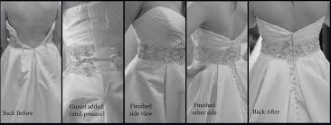 But What If Your Gown Is Too Small And You Don T Like Corsets This Is An Example Of A Gown Th Dress Alterations Wedding Dress Alterations Wedding Gown Bustle