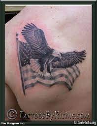 Eagle And Flag Tattoo Tattoo Artists Org Flag Tattoo Eagle And Flag Tattoo Tattoos