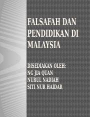 Perkembangan sistem pendidikan di malaysia. Perkembangan Sistem Pendidikan Selepas Merdeka Pptx Falsafah Dan Pendidikan Di Malaysia Disediakan Oleh Ng Jia Quan Nurul Nadiah Siti Nur Haidar Course Hero