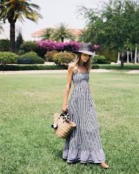 Asos Black And White Gingham Dress Floozie By Frost French Pom Pom Basket Beach Bag At Asos Com Fashion Style Beauty Dress