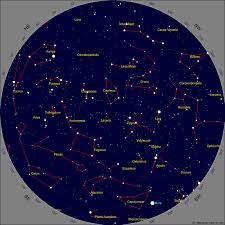 calgary star chart for september