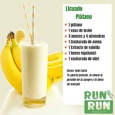 Runrun Mexico Runrunner Sigamos Con La Semana De Los Batidos Y Licuados Acompanando Tu Reto 28 Con Este Rico Licuado De Platano Con Avena Gracias A Su Alto Nivel De Potasio