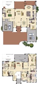 Gl Homes 5 Bedroom 2 Story One Bedroom On First Floor And Other Bedrooms On Second Floor Modern House Plans House Blueprints Dream House Plans