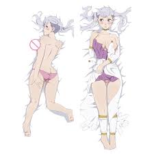 Black Clover Anime Girl Long Body Pillow Case Noelle Silva Dakimakura Cover  - Pillow Case - AliExpress