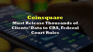 Coinsquare told coindesk it will disclose information on an estimated 5% to 10% of its 400,000 customers to the cra, which had originally sought to secure the lot. Coinsquare Must Release Thousands Of Clients Data To Cra Federal Court Rules The Deep Dive