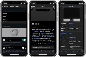 The daynight functionality in appcompat allows your app to easily switch between a dark ⚫ and light ⚪ theme. Wikipedia For Ios Picks Up Black Reading Theme Perfect For Iphone X Display