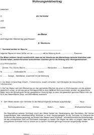 Andernfalls kann das soziale mietrecht den mieter. Wohnungsmietvertrag Als Vermieter Als Mieter 1 Mietraume Pdf Kostenfreier Download