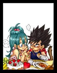 Dragon Ball Females Fan Art Kid Vegeta X Little Bulma Kid Vegeta Bulma Vegeta And Bulma