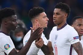 Jul 03, 2021 · england's side to face ukraine at euro 2020 contained two changes from the team that overcame germany in the last 16. England Fa Condemns Disgusting Racist Abuse Directed Towards Rashford Sancho And Saka Goal Com