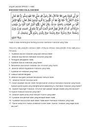 Meng#ent5kas makanan /ang <b>alal #an 0ak se2ert terkan#ung #alam q.!. Hadis Makanan Yang Baik Gambar Islami