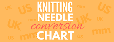 Knitting Needle Size Conversion Chart Dont Be Such A Square