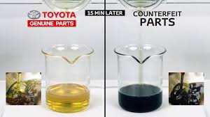 Toyota Genuine Parts Oil Filter Comparison