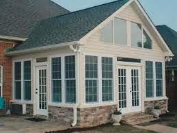 We're happy to answer any questions you may have about four season sunrooms or sunroom additions in general. Georgia Sunroom Four Season Addition Georgia Sunroom Porch Design Sunroom Exterior Four Seasons Room